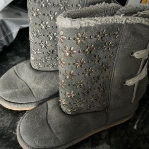 Grey Toddler Boots